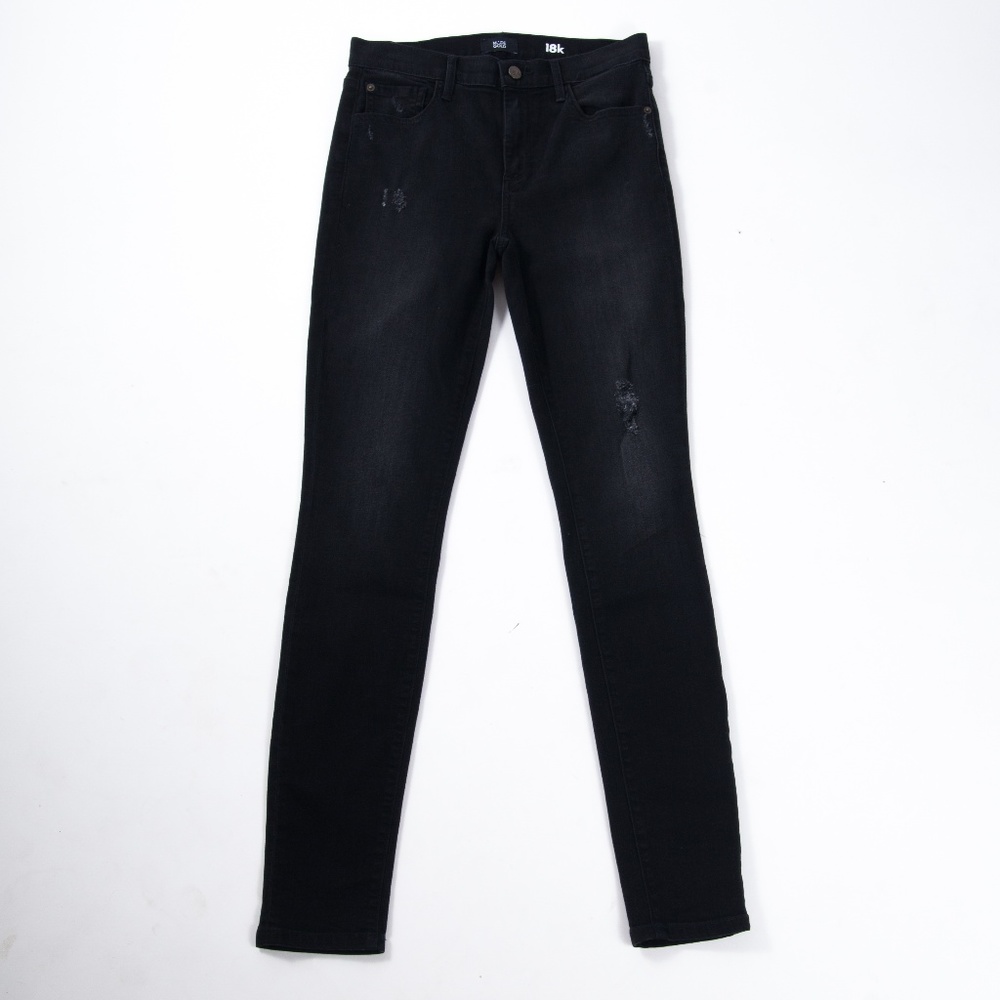 Made Gold Rosemont Black Distressed Skinny Jeans